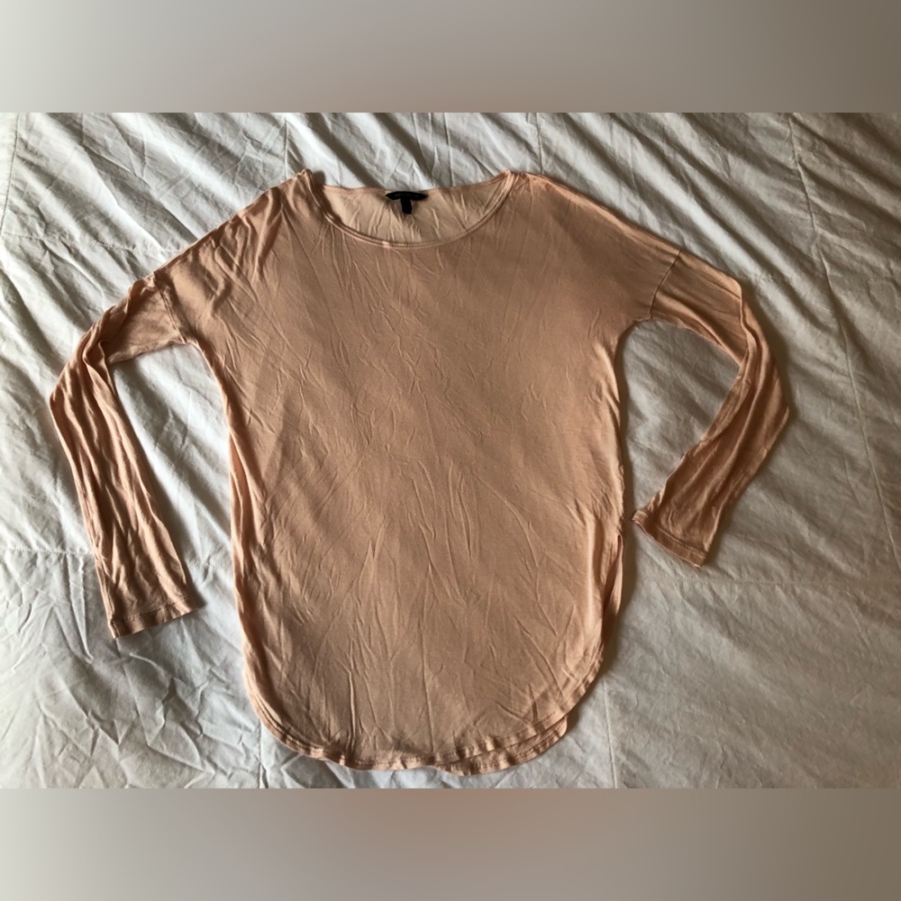 Banana republic small tall oversized pink dolman tee long sleeve